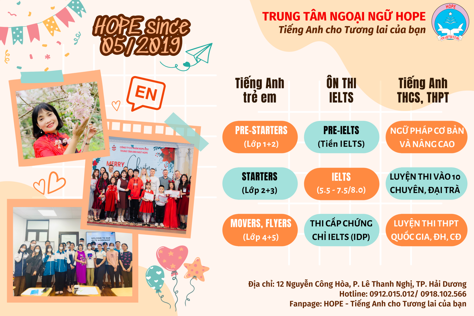 HOPE - VỮNG BƯỚC THÀNH CÔNG